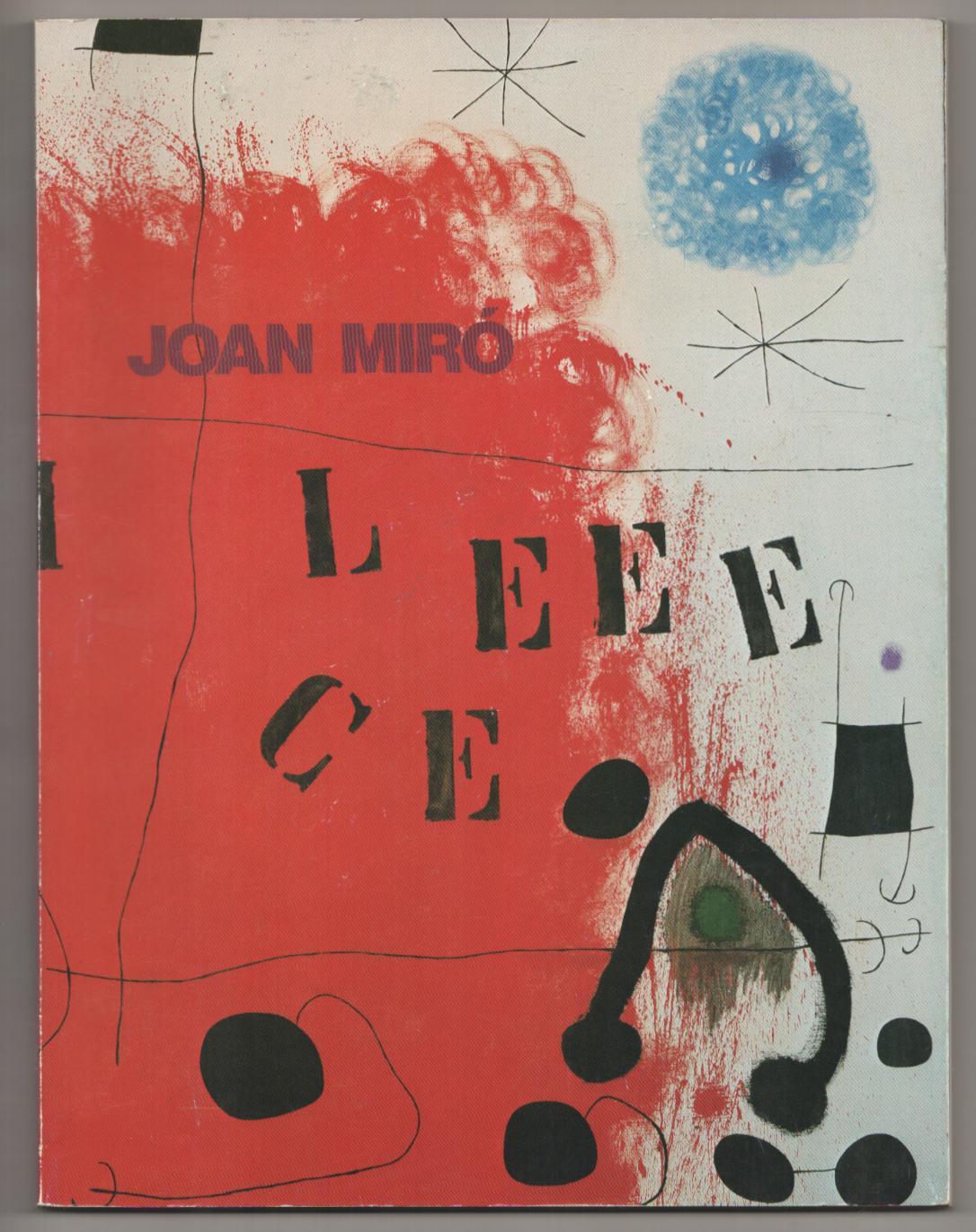 Miro 1960 - 1979 by MIRO, Joan and Jacques Dupin: (1980) | Jeff