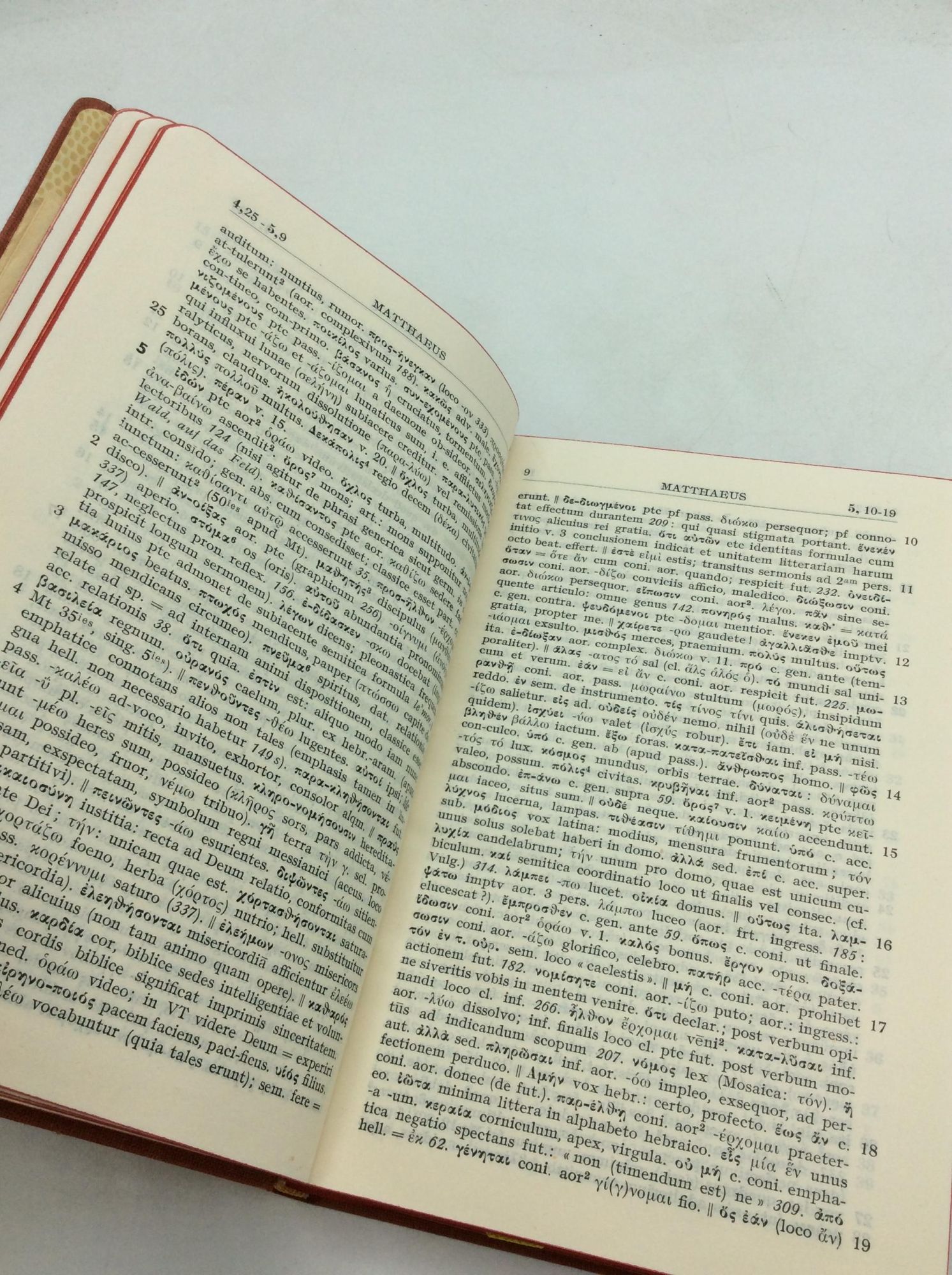 ANALYSIS PHILOLOGICA NOVI TESTAMENTI GRAECI da Max Zerwick: Fair