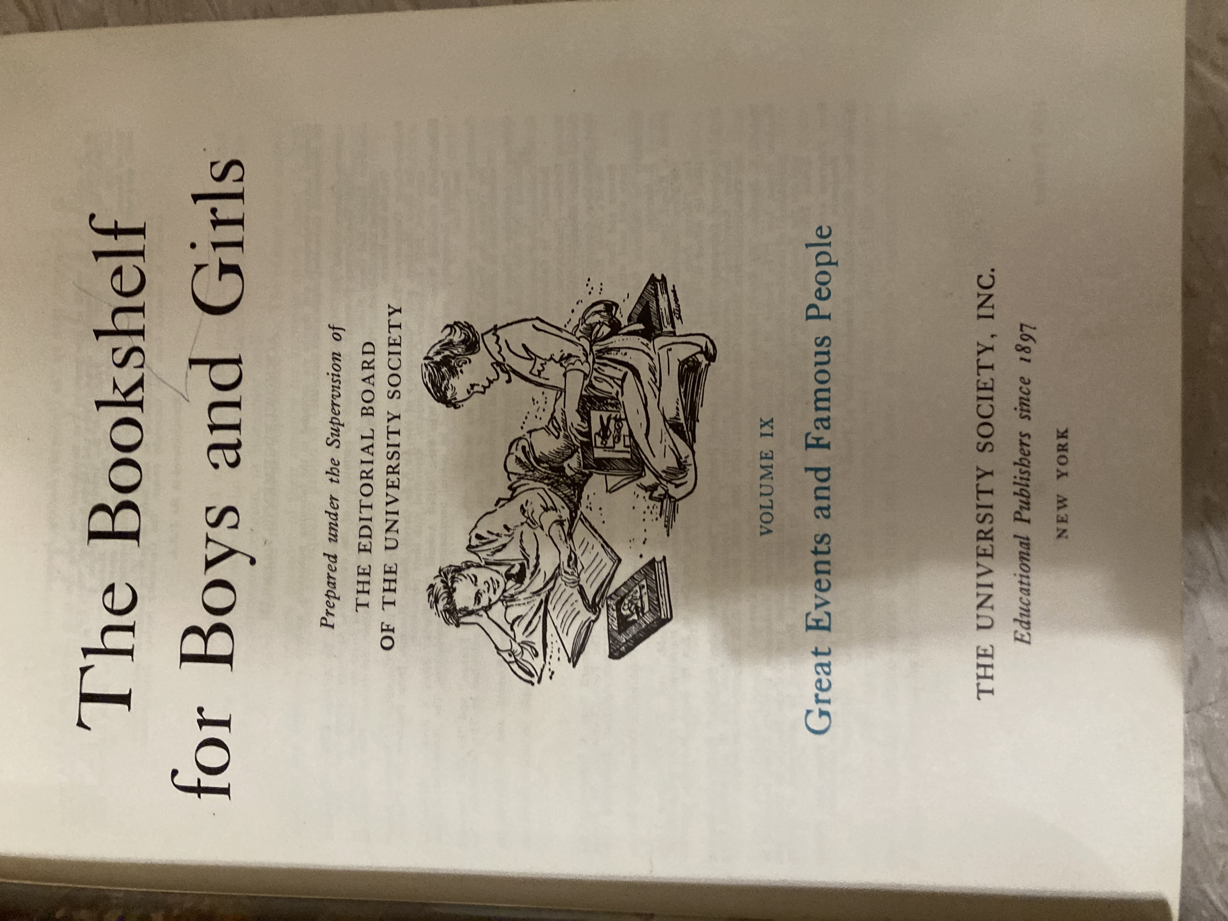 The Bookshelf For Boys And Girls (10 Volumes) by The Editoria