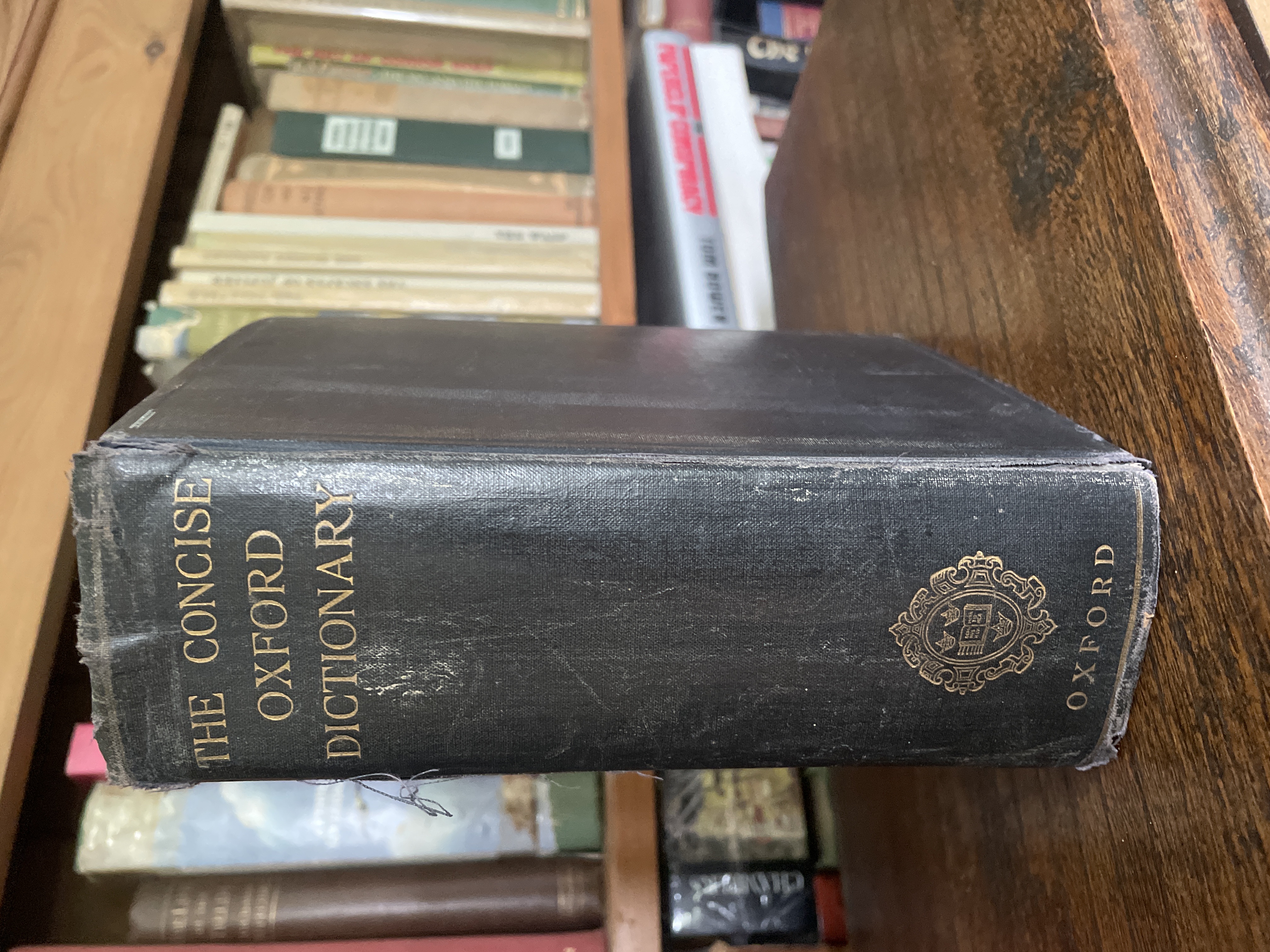 THE CONCISE OXFORD DICTIONARY OF CURRENT ENGLISH by ADAPTED BY