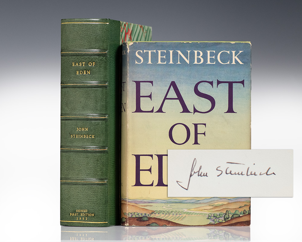 East of Eden. by Steinbeck, John: (1952) Signed by Author(s