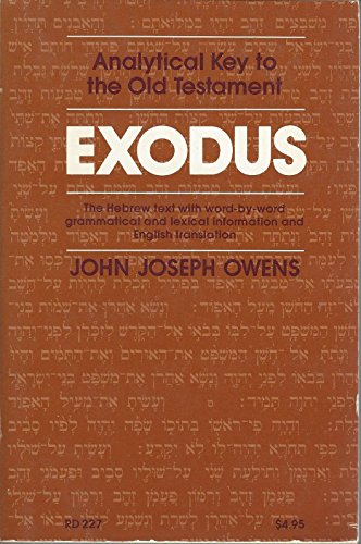 John Joseph Owens Analytical Key to the Old Testament - AbeBooks