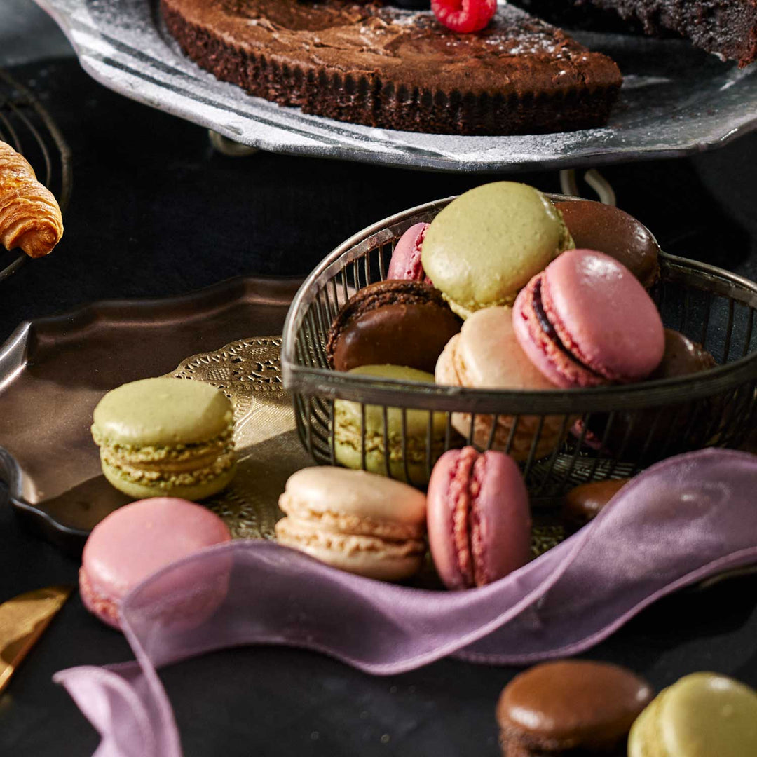 ピカール公式】4種類のマカロン(チョコレート、フランボワーズ、バニラ