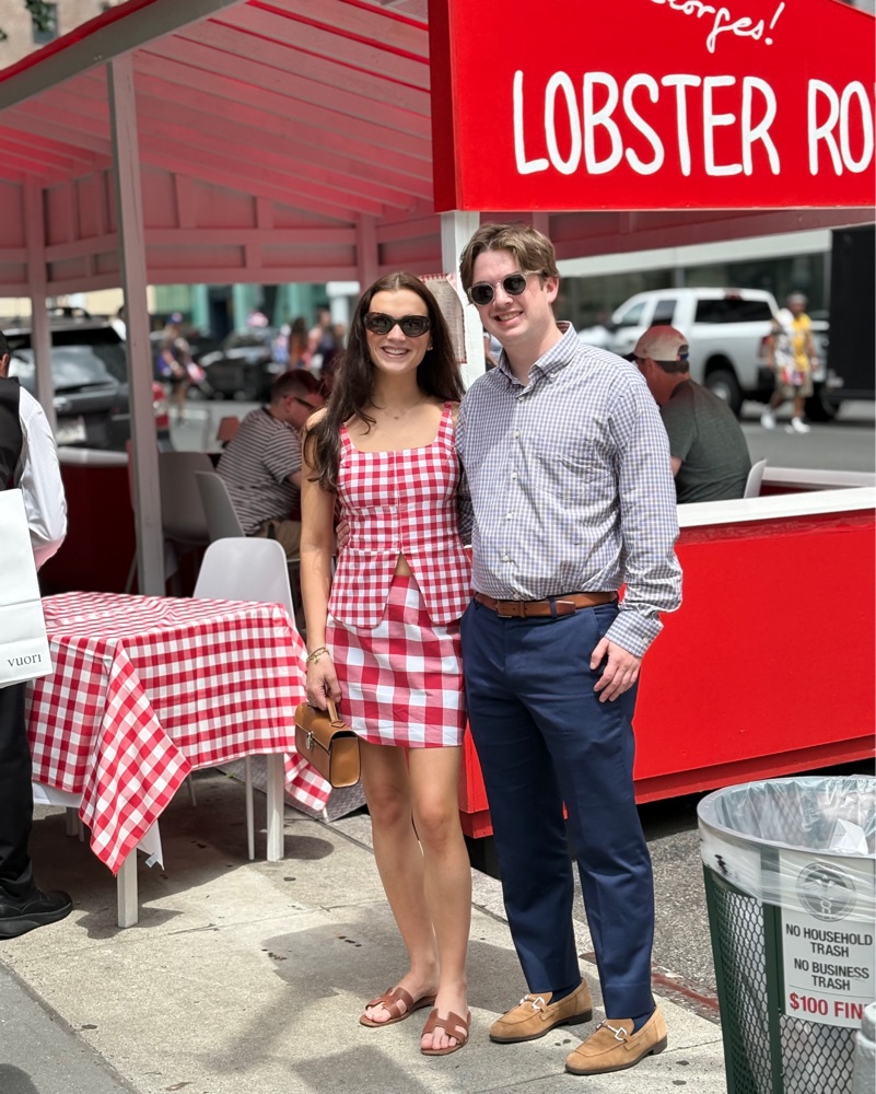 Hill House Gingham Set (Hallie Skirt) by Hill House Home - Pickle