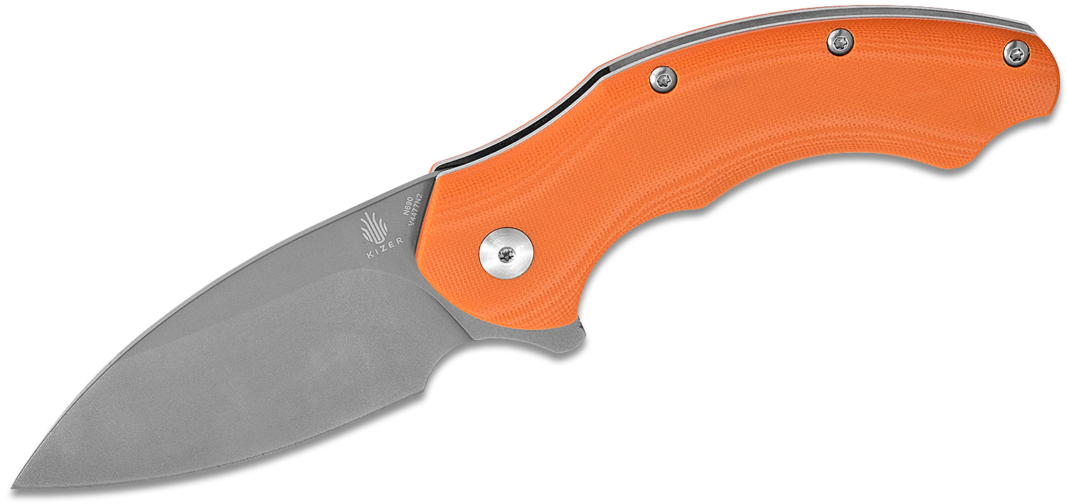 Kizer Cutlery Vanguard Matt Degnan Roach Flipper Knife 3.5