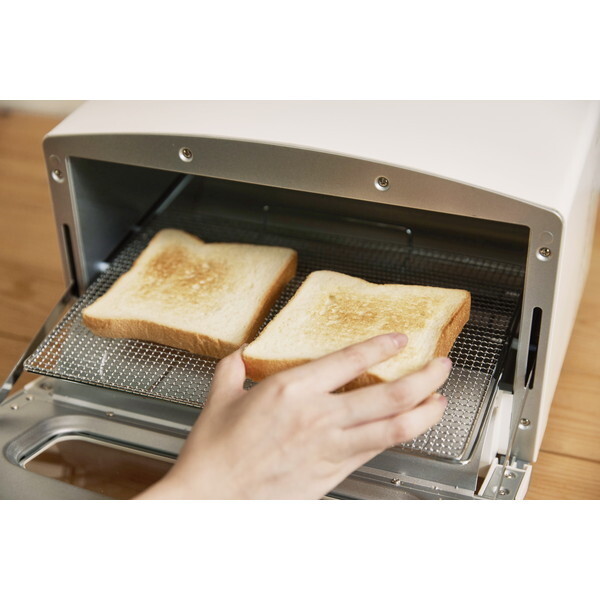 Aladdin AET-GS13C(W) ホワイト [グラファイトトースター(2枚焼き