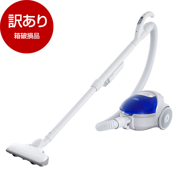 アウトレット】日立 CV-F50-A ブルー [紙パック式掃除機] 箱破損品