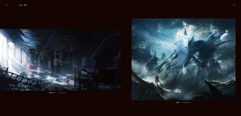 怪奇と神秘の異世界を描く、イラストコレクション第4弾!! 『美しい情景