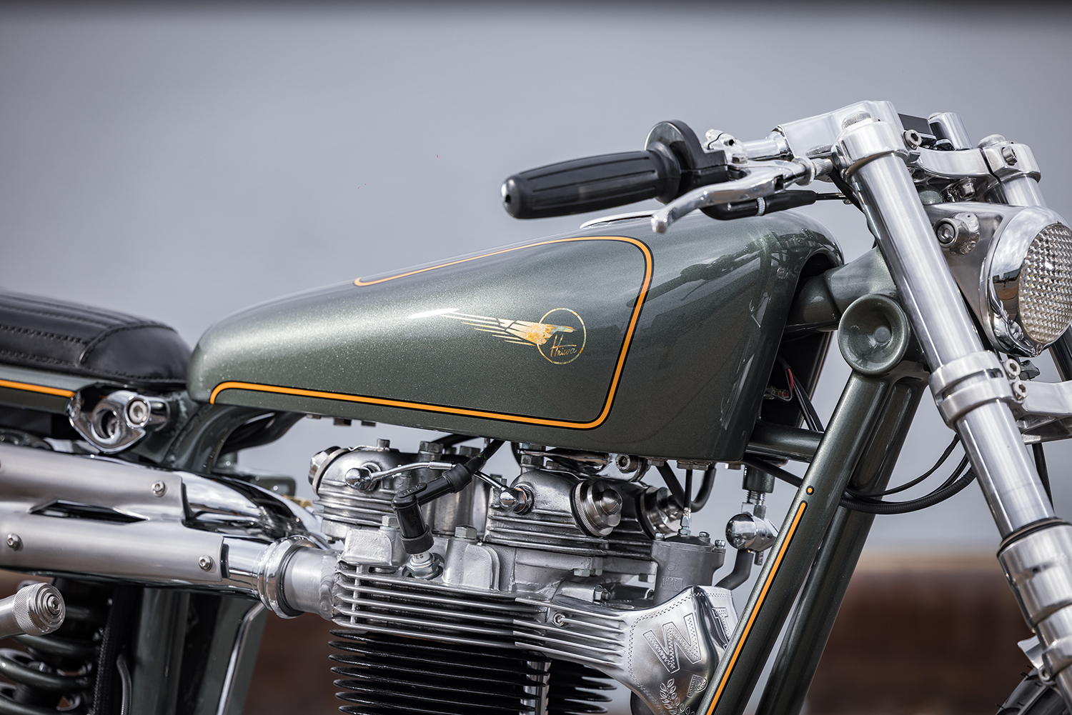 WILD PIGEON: 1965 Triumph TR6 by Heiwa Motorcycles. - Pipeburn