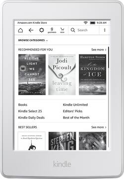 Amazon Kindle Paperwhite 2016 Release 2016 White B01BFIBRIE - Best Buy