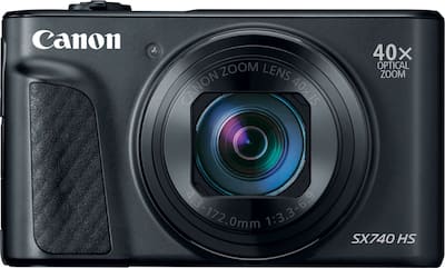 Canon PowerShot SX740 HS 20.3 Megapixel Digital Camera Black