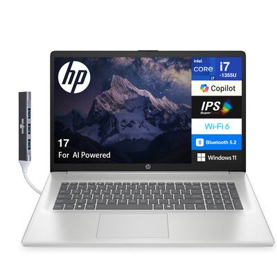 HP 17 Laptop 17.3 FHD (Intel i7 1355U, 32GB DDR4, 1TB PCIe SSD