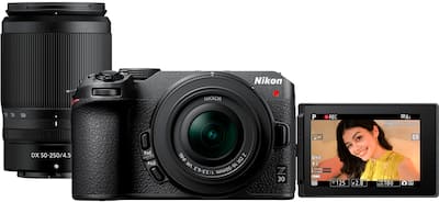 Nikon Z 30 4K Mirrorless Camera 2 Lens Kit with NIKKOR Z DX 16