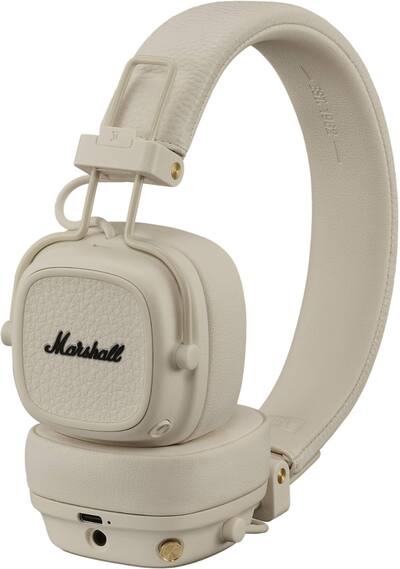 Marshall Major V Wireless On Ear Bluetooth Headphones with