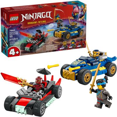 LEGO NINJAGO Rogue vs. Drix Race Car Duel 71840 6526919 - Best Buy