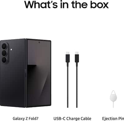 Samsung Galaxy Z Fold7 512GB (Unlocked) Jet Black SM-F966UZKEXAA