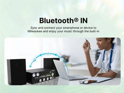 Victor Audio Victor Milwaukee Desktop Stereo System Silver VDTS