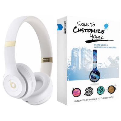 Beats Solo 4 Bluetooth Wireless On Ear Headphones with MightySkins
