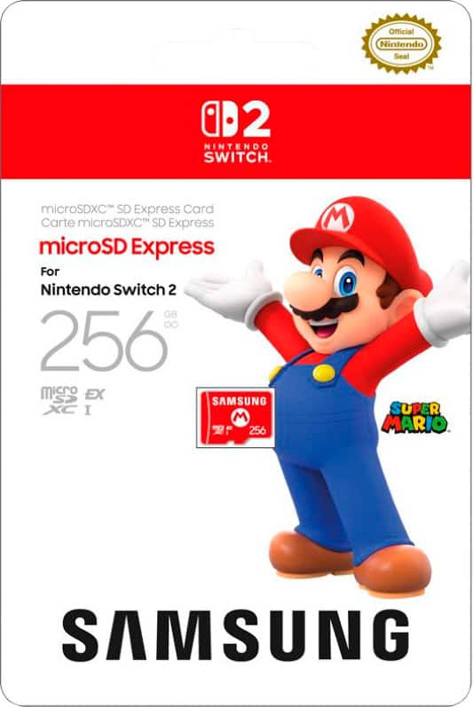 Nintendo Samsung microSD Express Card – 256GB - Best Buy