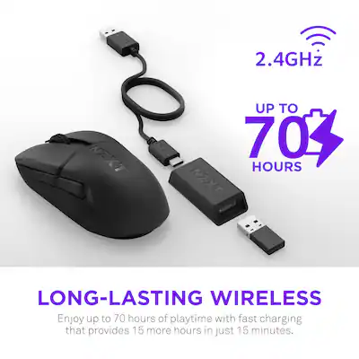 NZXT Lift Elite Wireless Gaming Mouse with 4K/8K Polling Rates