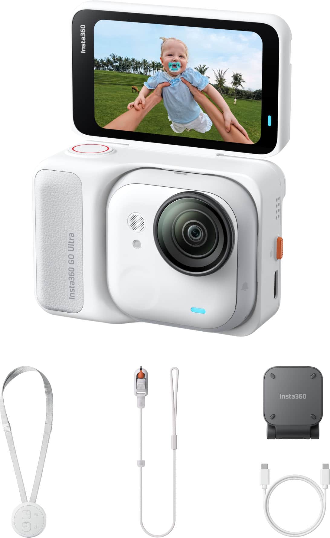 Insta360 GO Ultra Action Camera White GOUltra01 - Best Buy