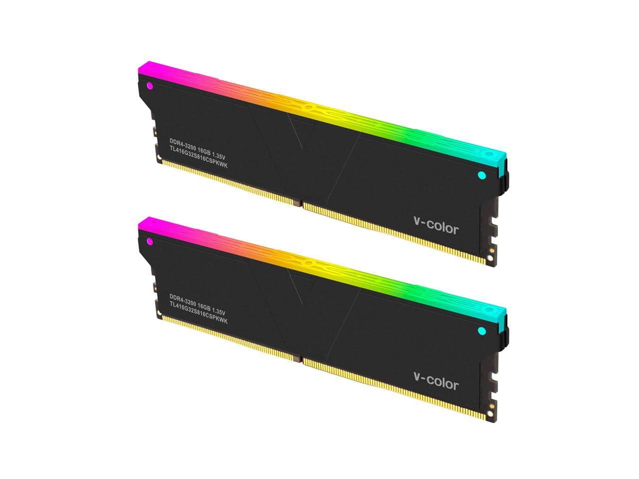 V color 32GB (2 x 16GB) DDR4 3200 (PC4 25600) Desktop memory Model