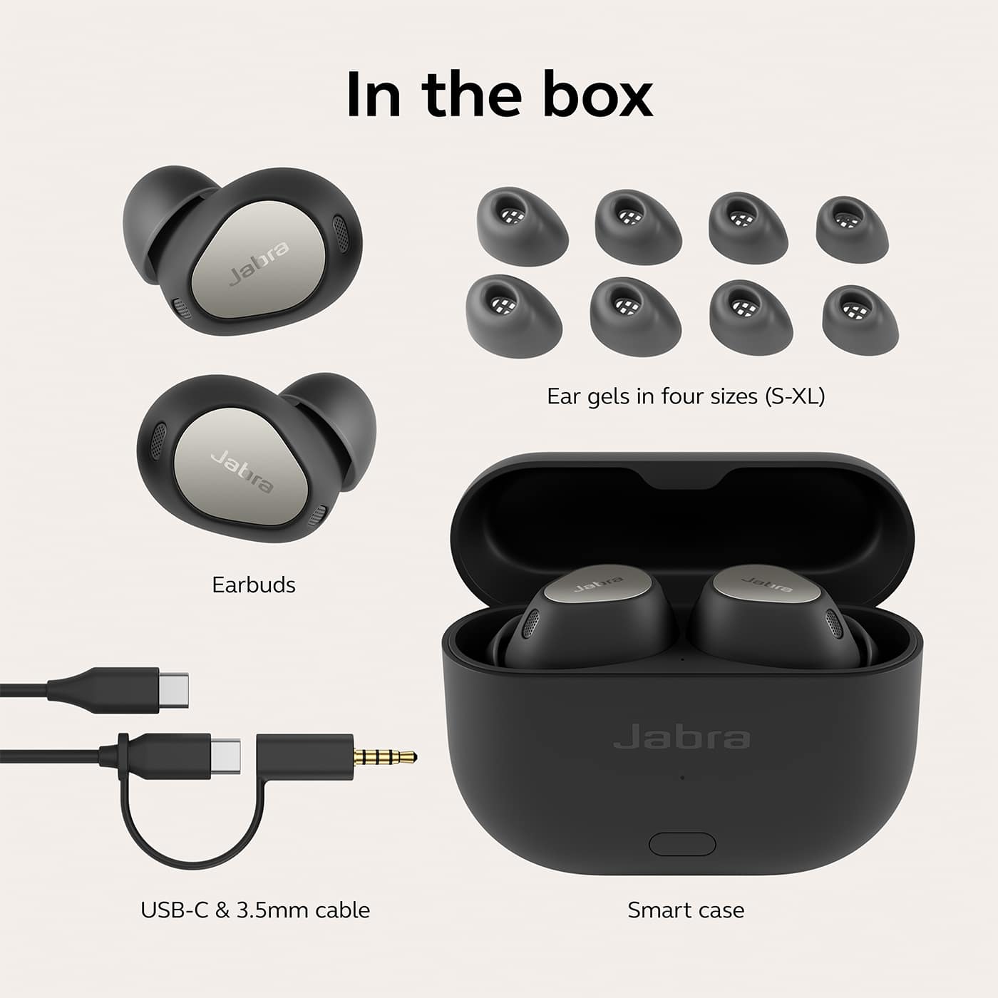 Jabra Elite 10 Gen 2 Dolby Atmos Noise Cancelling Wireless In ear