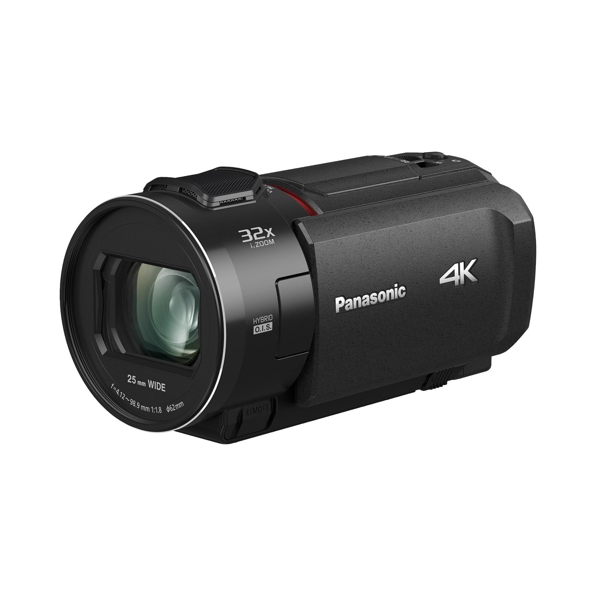 Panasonic 4K 24x Optical Zoom Digital Camcorder Black HC-VX3K