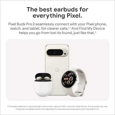 Google Pixel Buds Pro 2 Wireless Earbuds with Active Noise