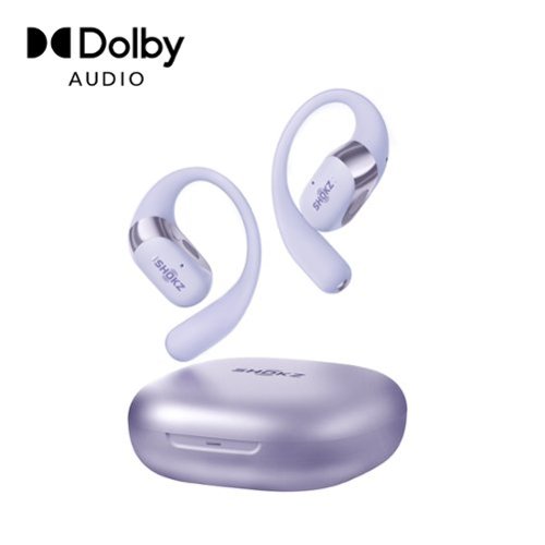 Shokz OpenFit 2+ Open Ear True Wireless Bluetooth Earbuds Purple