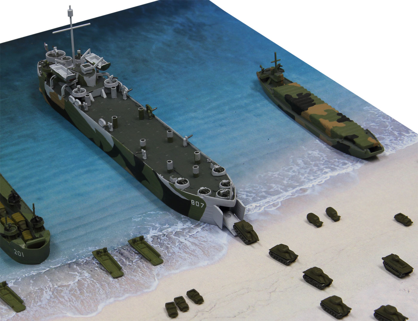 SPS04 1/700 WWII イオージマ上陸作戦 – ピットロード