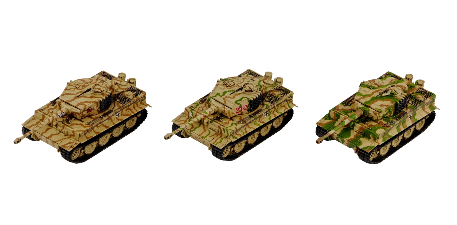 SGK19 1/144 ドイツ陸軍 ティーガーI戦車 後期生産型 – ピットロード