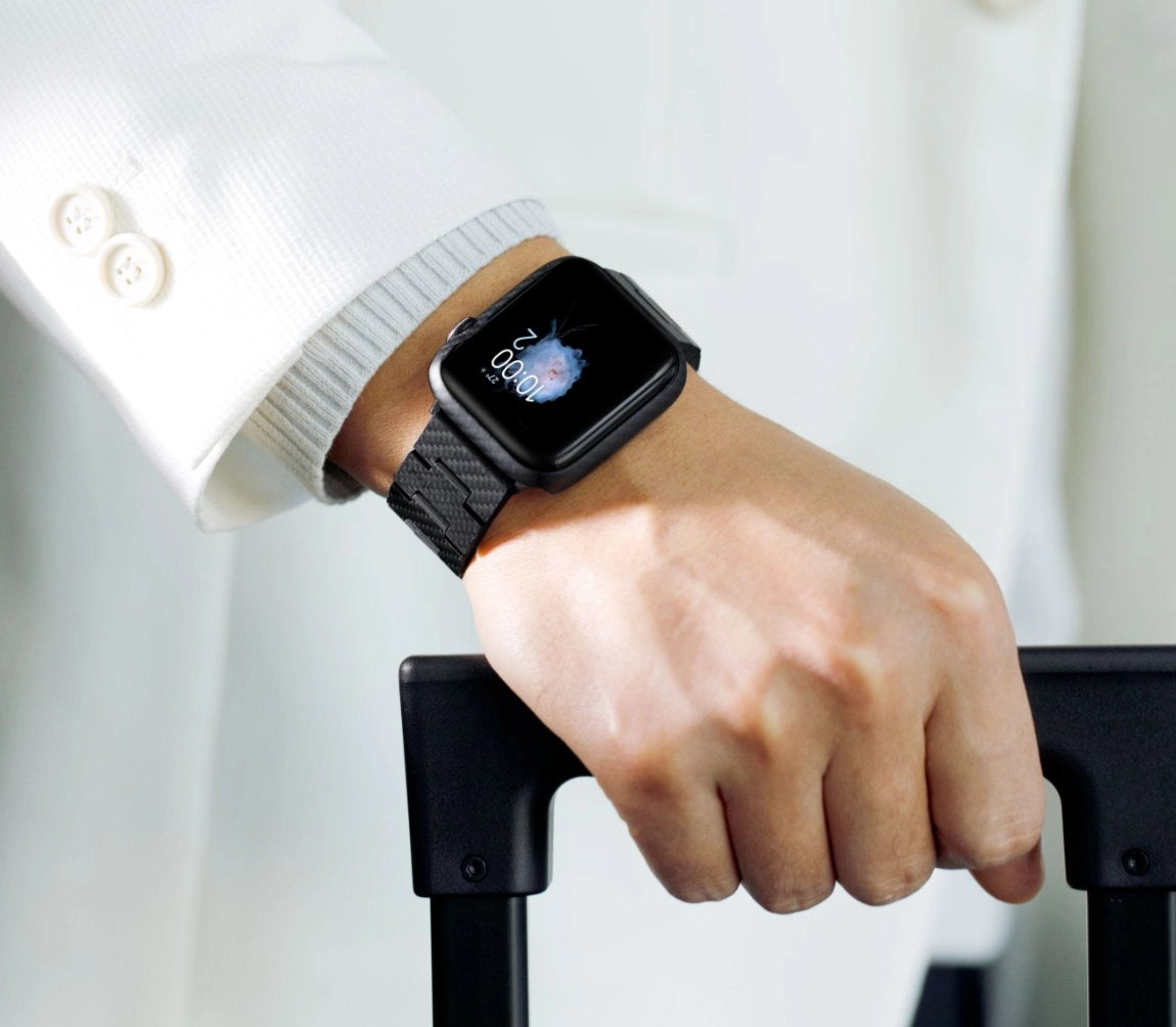 カーボンファイバー製アップル・ウォッチ・バンド – PITAKA Japan