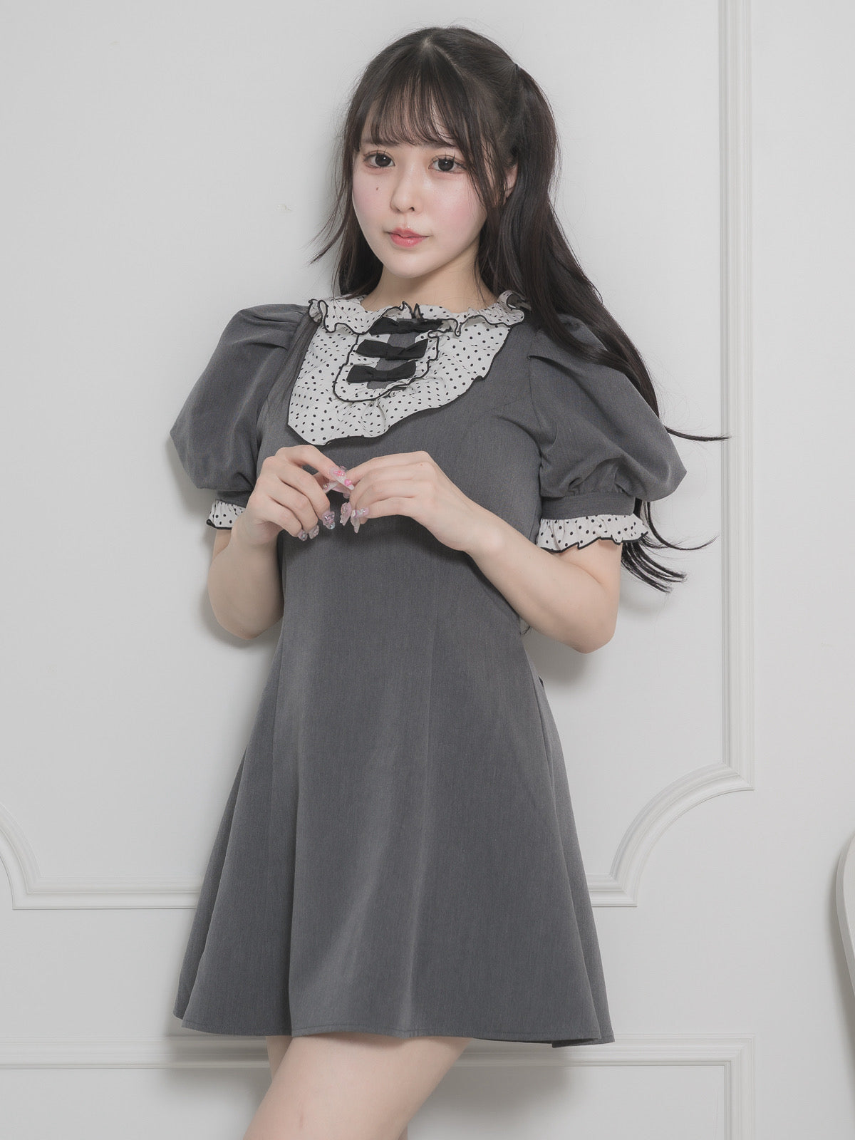 フリルヨークドーリーワンピース – pium