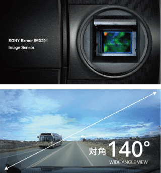 PDR800FR 製品の特徴｜フルHD2CAMドライブレコーダー「PDR800FR