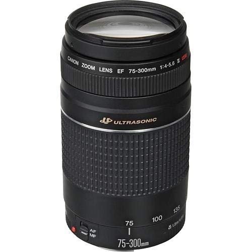 Canon EF 75-300 mm f/4-5.6 III Telephoto Zoom Lens for Canon DSLR