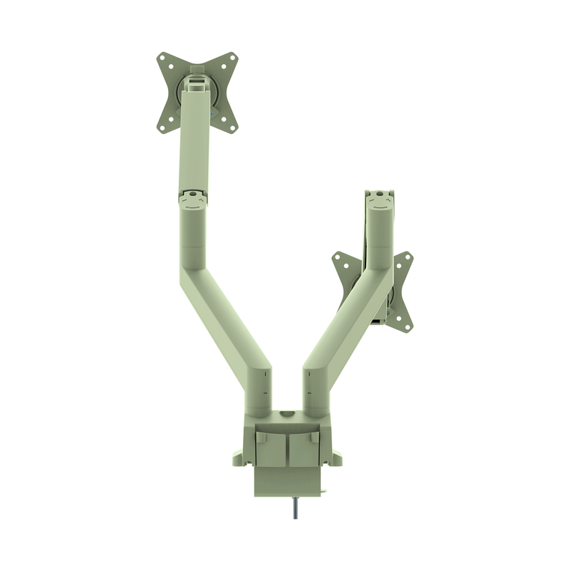 PSW1DMT モニターアーム デュアル / ミントグリーン | Pixio