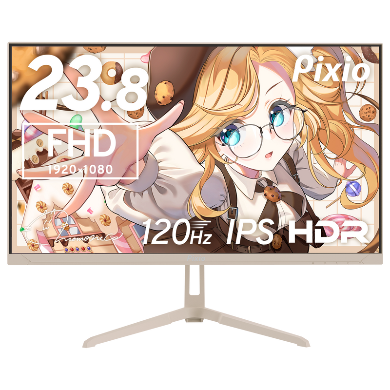 PX246WAVEBE / ベージュ | 23.8インチ 120Hz FHD IPSゲーミング