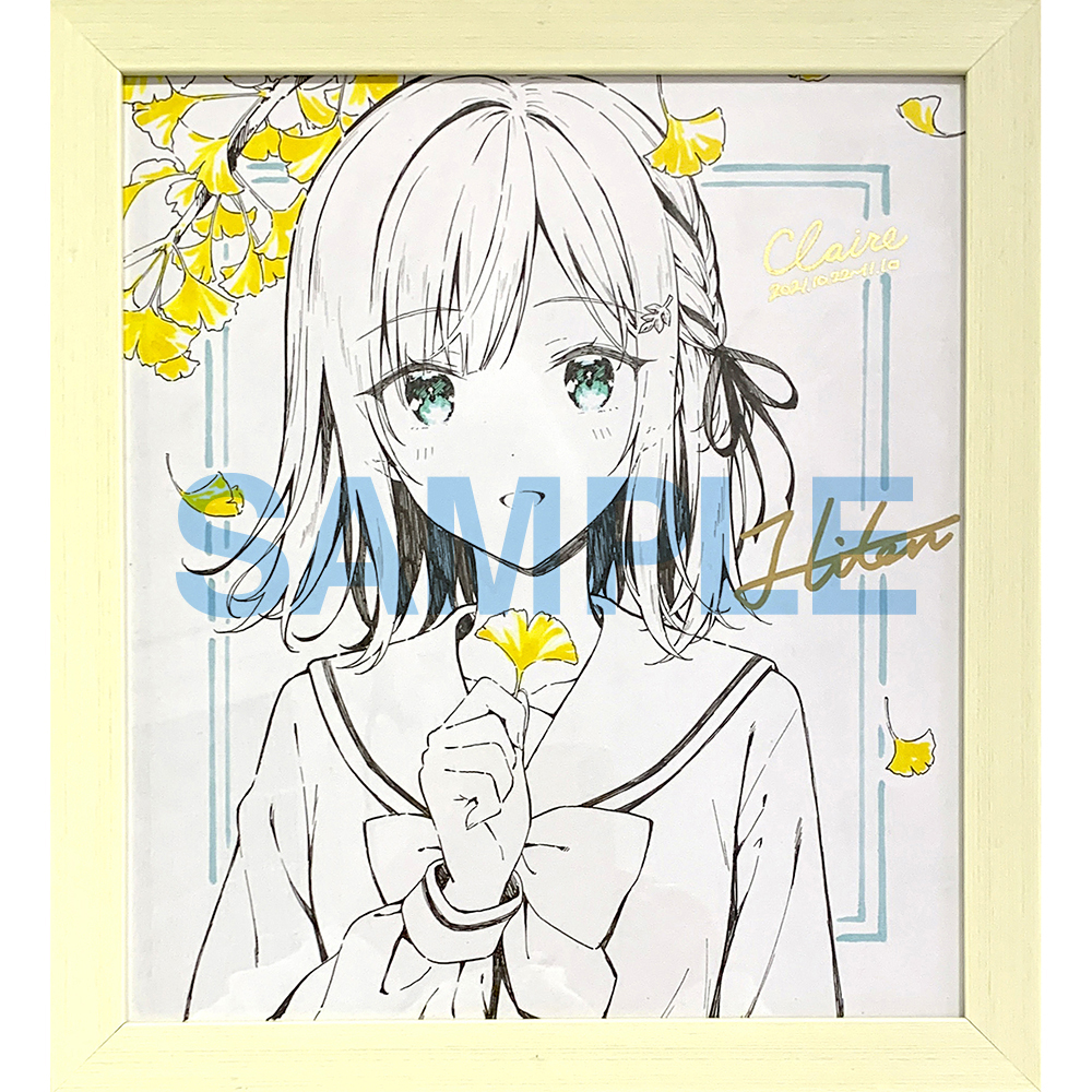 ひかわきょうこ 直筆イラスト入りサイン色紙 ひかわきょうこ 直筆