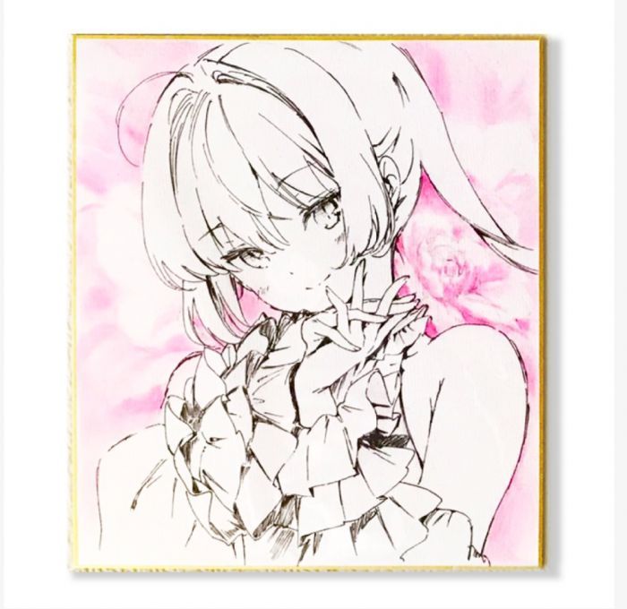 直筆イラスト色紙C | pixiv WAEN GALLERY