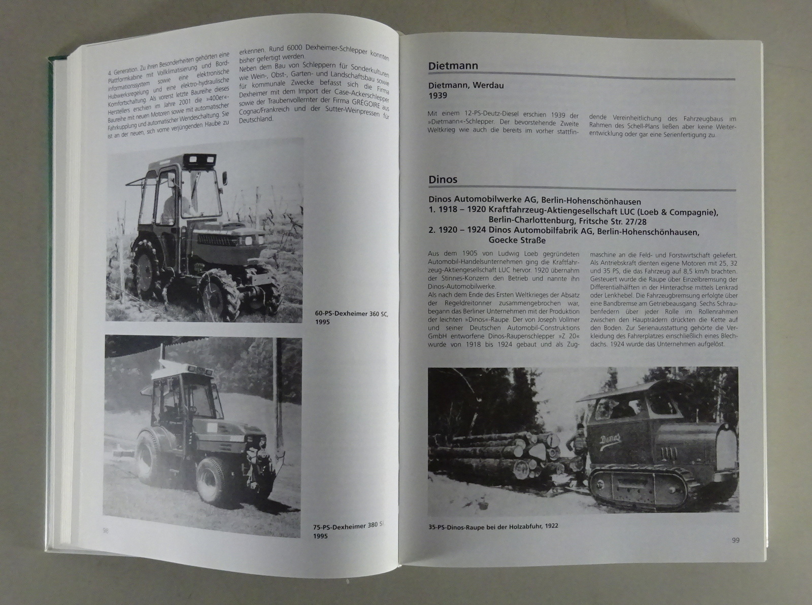 Bildband „Deutsche Traktoren seit 1907“ von 2006 | PK-Buch