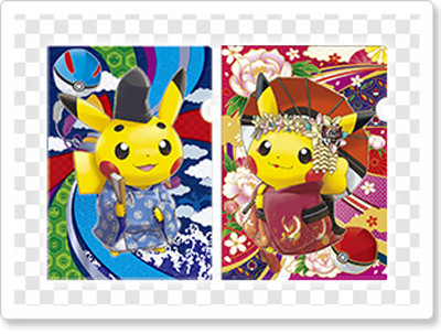 舞妓はんピカチュウ＆お公家さまピカチュウのグッズが登場。ポケセン