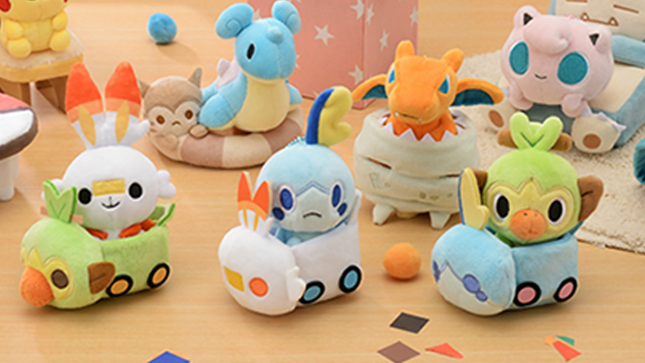 ポケモンドールズにガラル御三家が追加。ハウスぬいぐるみにプリン