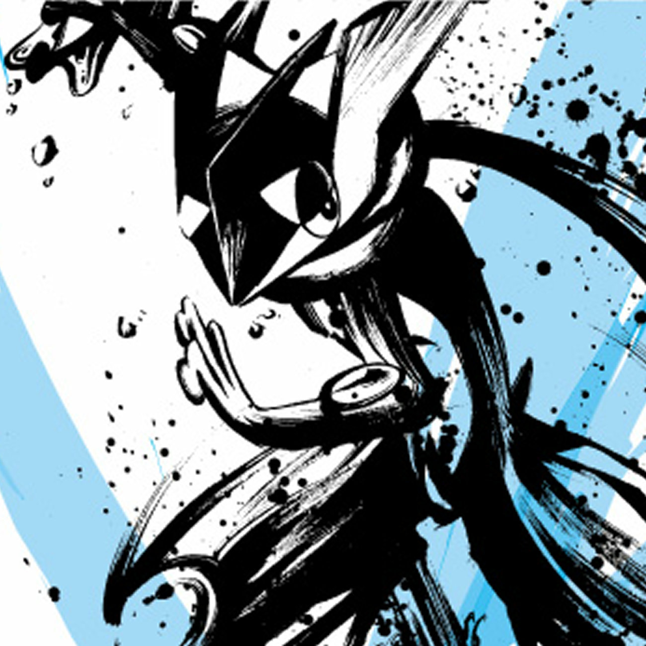 墨絵のポケモングッズ登場。ゲッコウガやルカリオ、ゼラオラ