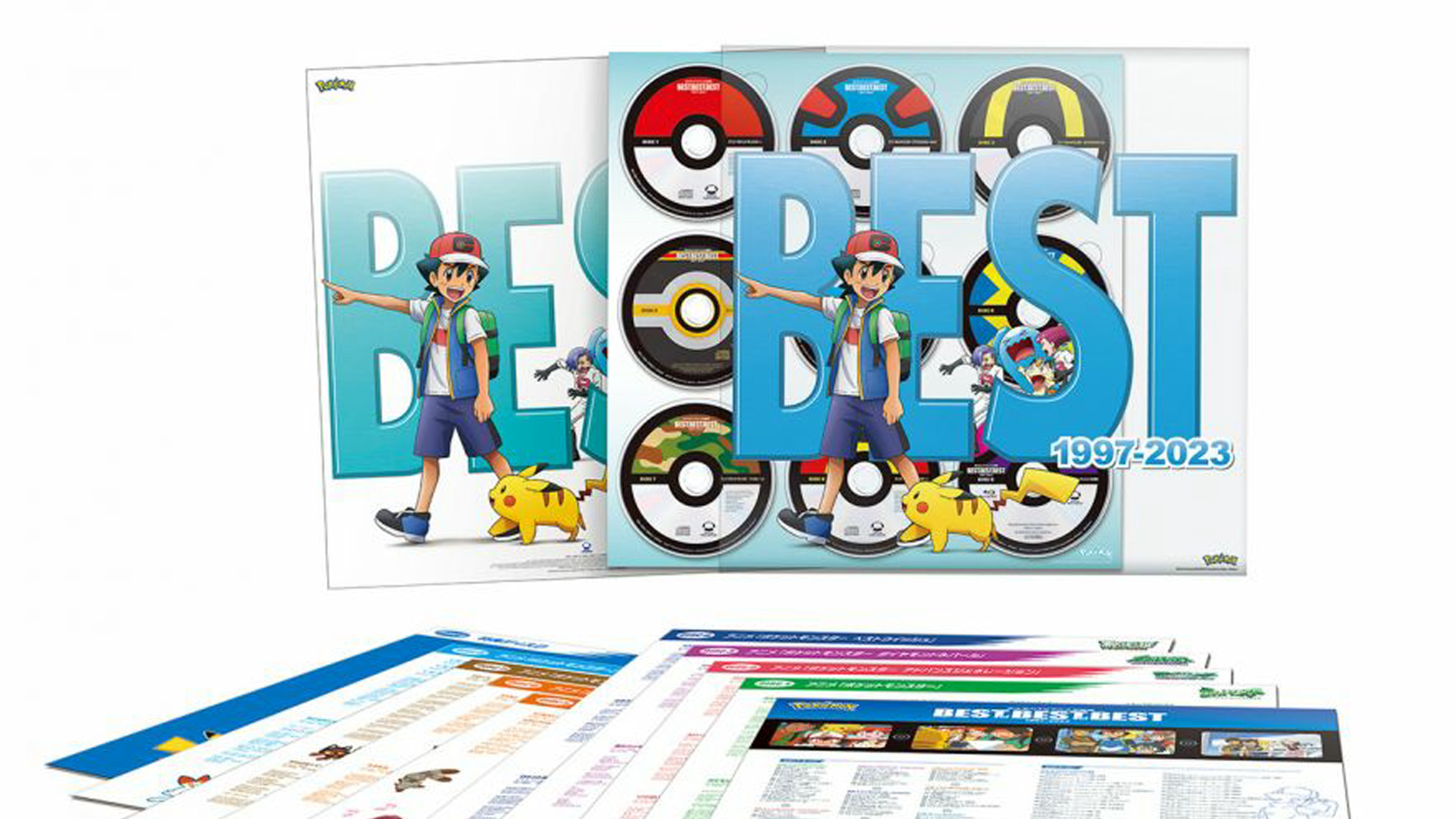 ポケモンTVアニメ主題歌 BEST OF BEST OF BEST 1997-2023。ノン