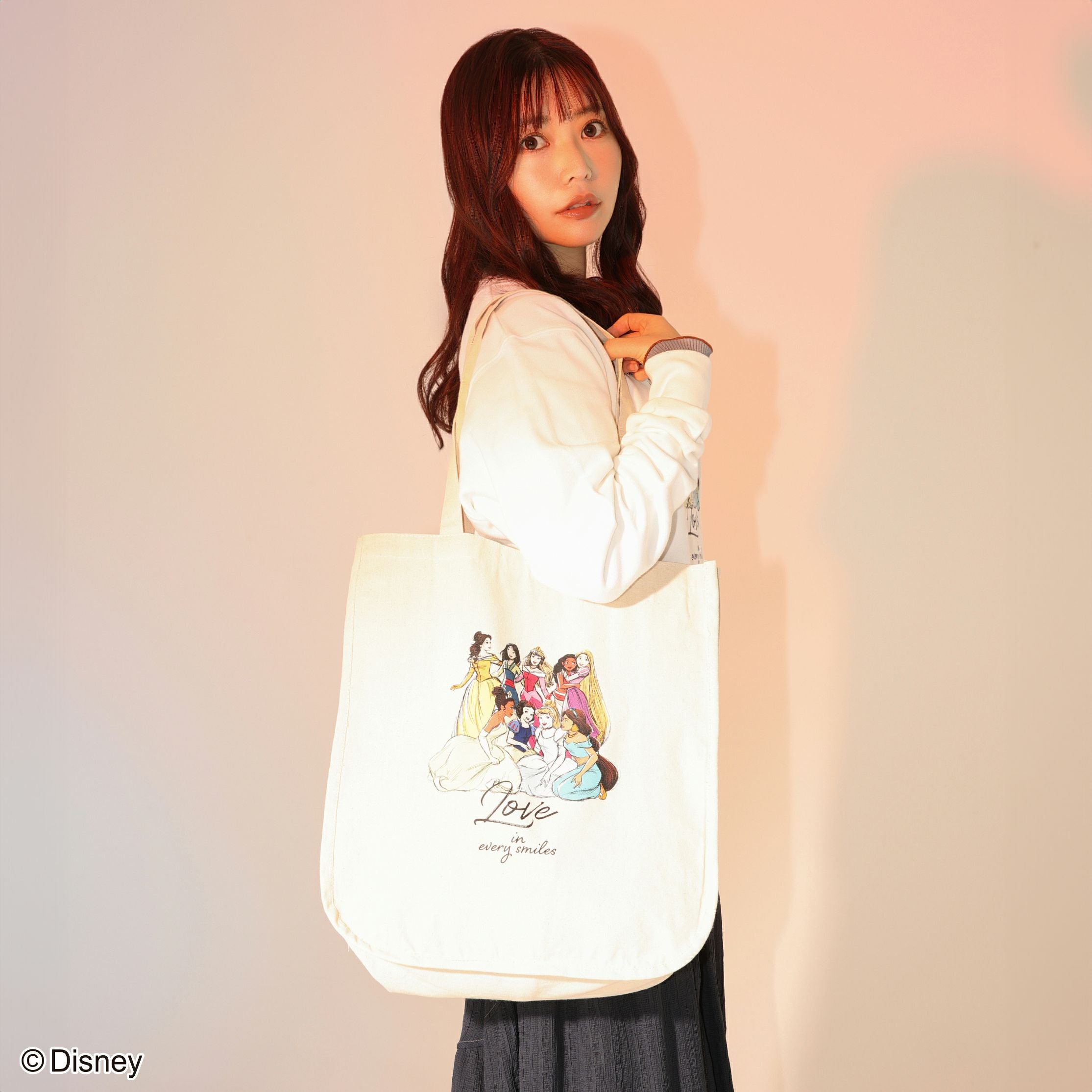 Disney】ディズニープリンセス/トートバッグ(PONEYCOMB TOKYO