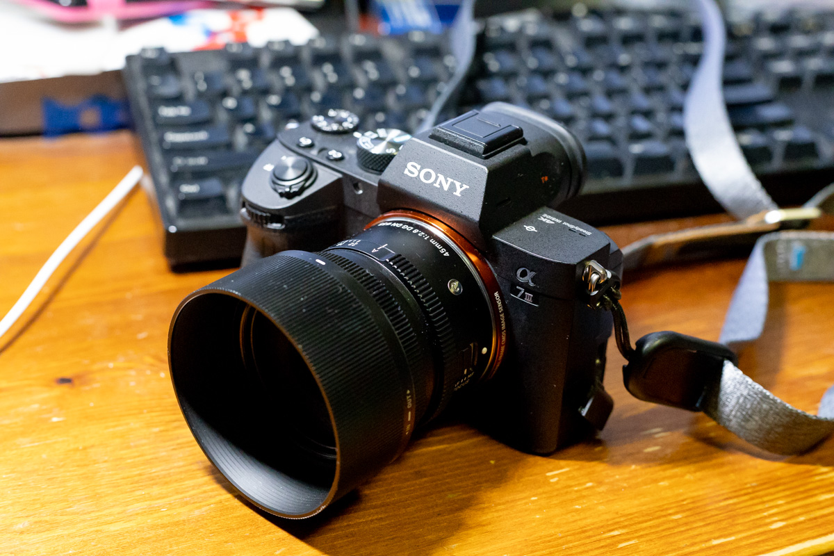 タムロンの激安超広角20mm F/2.8 Di III OSD M1:2 (Model F050