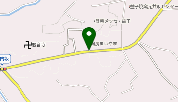 益子焼城内坂通り」(芳賀郡益子町-通り-〒321-4217)の地図/アクセス