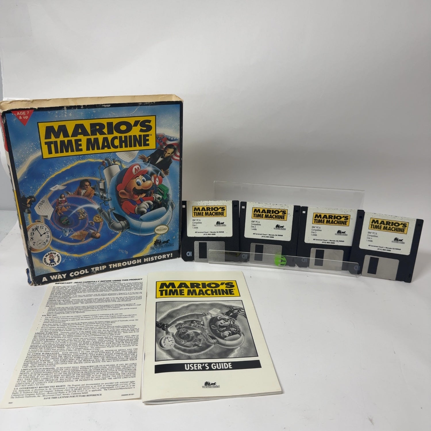 Mario's Time Machine (PC, 1992) – PayMore Point Loma