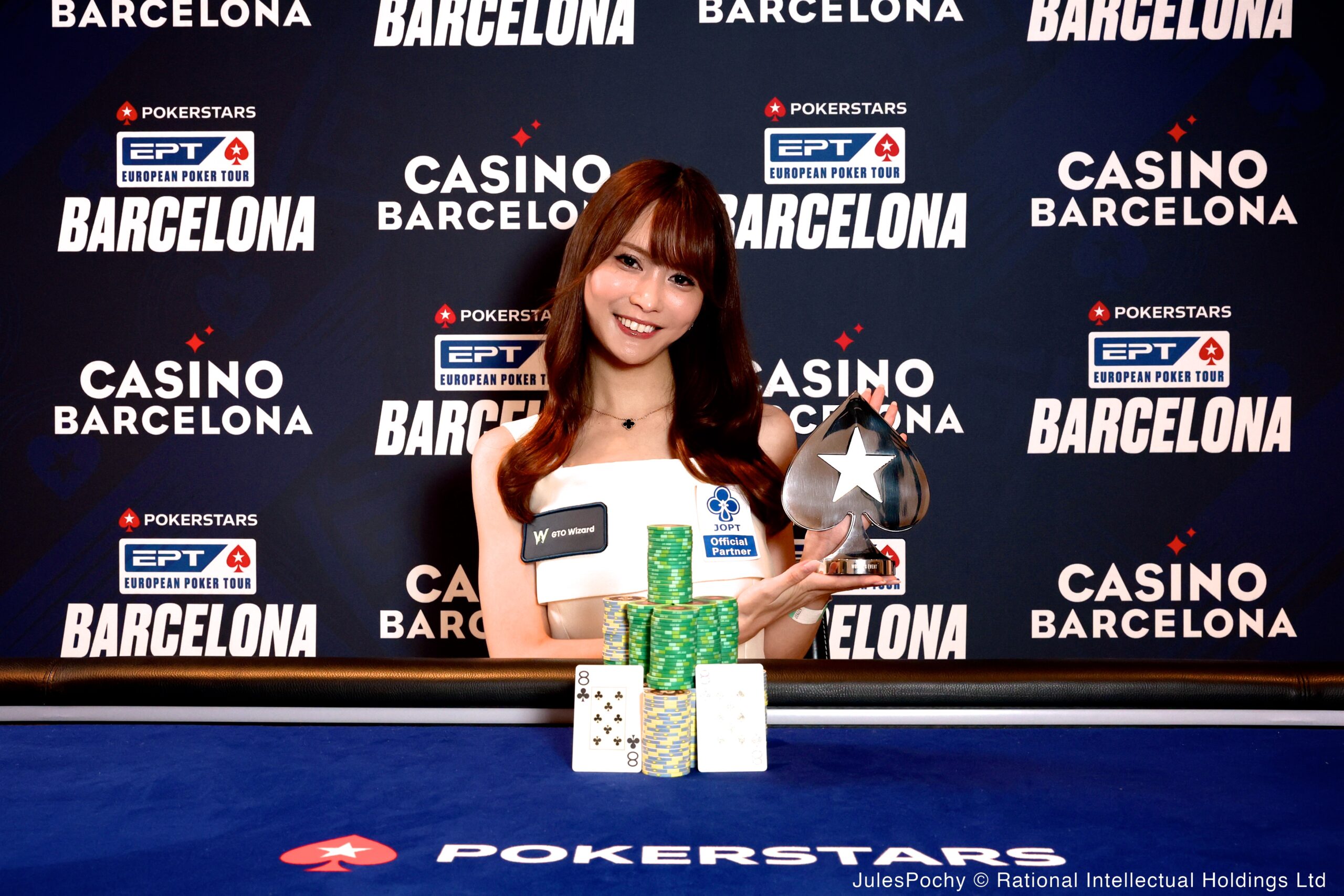 JOPT公式パートナーの岡本詩菜さんがEPT Barcelona 2025 Womensを優勝